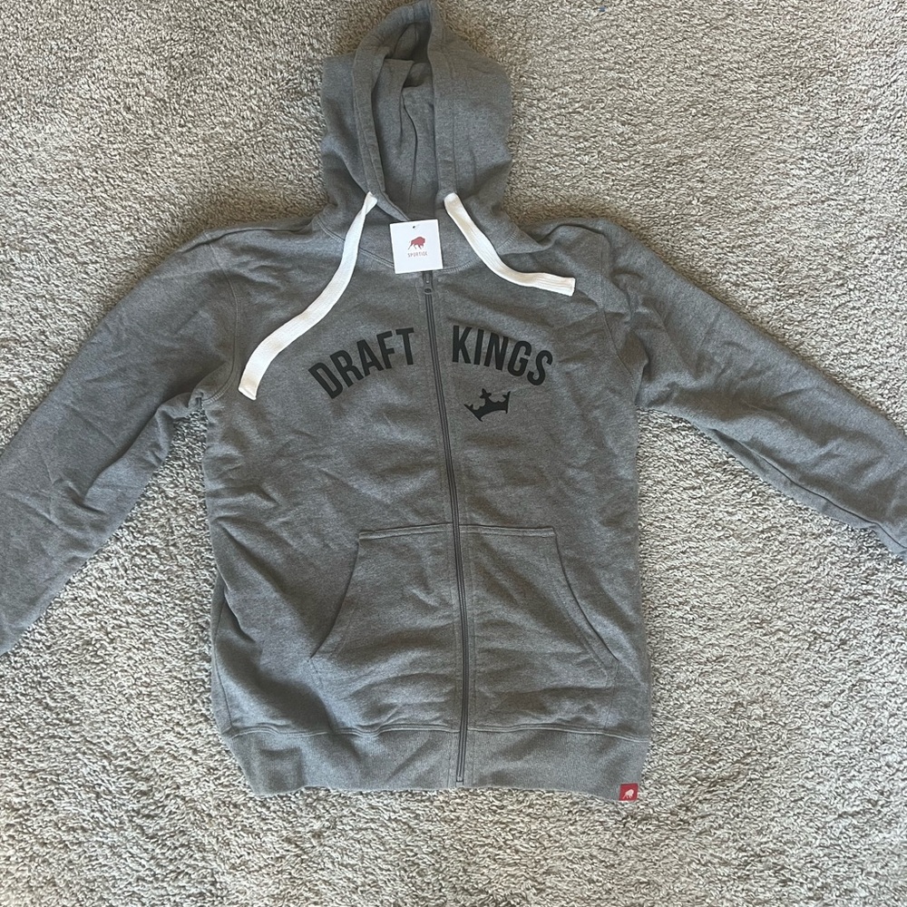 Draft Kings Gray Hoodie